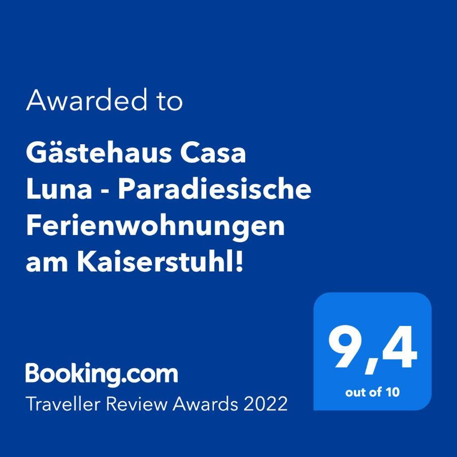 Gaestehaus Casa Luna - Paradiesische Ferienwohnungen Am Kaiserstuhl! Bischoffingen Экстерьер фото
